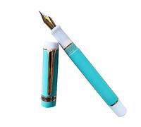Penna stilografica in acrilico, strumento per studenti e impiegati, manuale di calligrafia, in acrilico