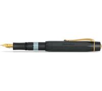 Penna Stilografica Kaweco Sport Piston Filler Starter Set Black/Gold Pennino EF