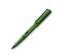 Penna stilografica Lamy edizione limitata 2021 Safari Steel Nib Extra Fine Po...
