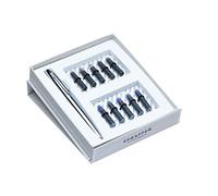 Penna stilografica media Sheaffer 9421 VFM - cromo lucido e 10 cartucce