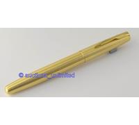 Penna stilografica Parker Frontier Gold GT nuova sciolta con pennino fine con...