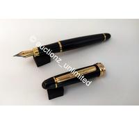 Penna stilografica Pierre Cardin President nera con 4 cartucce e convertitore...