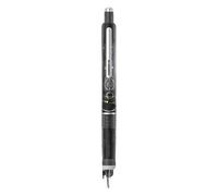 Penna stilografica retrattile - 18 x 3 x 3 cm penna stilografica nera | 0,38 mm scrittura liscia inchiostro ricarica cancelleria per università, scuola, ufficio, calligrafia, diario, schizzi, prendere