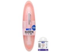 Penna stilografica retrattile - Clicca senza tappo Azione Gold pennino, design del flusso di inchiostro liscio | Offre comodità di scrittura istantanea, impedisce la secchezza 'inchiostro, offre u