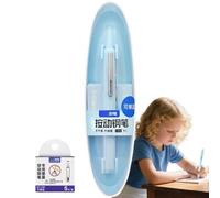 Penna stilografica ricaricabile, penna stilografica retrattile per una scrittura , punta fine da 0,38 mm, strumento per ufficio, scuola, casa, schizzi, disegno, diario, calligrafia, graffiti