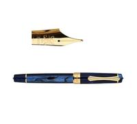Penna stilografica riempita a pistone con grande capacità di inchiostro, impugnatura ergonomica, penna stilografica per calligrafia, per uomini, donne, studenti e adulti