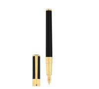 Penna Stilografica S.T. Dupont Initial Da Collezione Unisex Sintetico Nero
