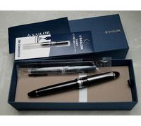 Penna stilografica Sailor Profit Light 14k pennino largo con convertitore...