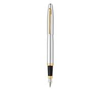 Penna stilografica Sheaffer VFM cromata con profilo affusolato moderno lucido to
