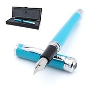 Penna Stilografica Strata Monteverde - Punta Media - Fusto Turchese - J029623 (B