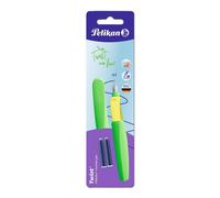 Penna stilografica Twist P457 M verde fluo + 2 cartucce