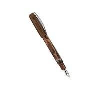 Penna stilografica Visconti Medici Radica Rutenio - Pennino F - KP17-40-01-FPF