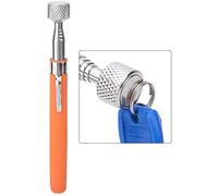Penna telescopica Magnetica, Penna Pickup Magnetica telescopica Grabber Magnetico Retrattile con Clip Tasca Strumento ritiro Scomparsa per Viti Dadi(10 Pound Orange)