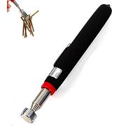 Penna Telescopica Magnetica,Telescopica Portatile e Magnetica,Strumento Magnetico per Pickup,Magnetico Pick-Up Grabber Strumento con Clip da Tasca Stile Penna per Trovare Chiavi, Monete, Viti