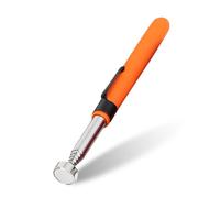 Penna Telescopica Magnetica,Telescopica Portatile e Magnetica,Strumento Magnetico per Pickup,Magnetico Pick-Up Grabber Strumento con Clip da Tasca Stile Penna per Trovare Chiavi, Monete, Viti,Arancia