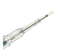 Penna tester di tensione di induzione 24-250V con funzione cacciavite, rivelatore di circuito elettrico per Live/Neutral Line & Continuity Testing, 2