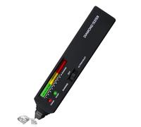 Penna tester diamantata ad alta precisione professionale per gioielli con luce UV per principianti ed esperti, tester per diamanti reali per diverse dimensioni di pietre diamantate