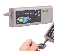 Penna tester per diamanti e moissanite, tester per gioielli leggero ad alta precisione per l'identificazione di veri diamanti e non diamanti, design portatile e compatto