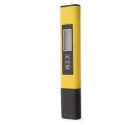 Penna Tester Qualità Acqua Tds Ec con Display Retroilluminato Giallo | Strumento Plastico Portatile, Letture Rapide e Visibilità in Luce Scarsa, per Acquari e Acqua di Pozzo