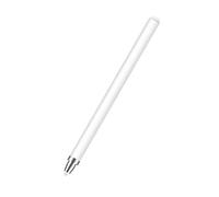 Penna touch capacitiva per schermo, sostituzione S-Pen 2 in 1 con pennino morbido Pennino per tavolette da disegno con scrittura liscia, per tablet capacitivi e telefoni cellulari (bianco)