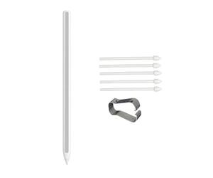 Penna touch dalla scrittura fluida per Samsung Galaxy Tab S11 Ultra; penna stilo con supporto per menu a comparsa dei tasti; puntine sostituibili; senza sensibilità alla pressione (Stilo + 5 punte)