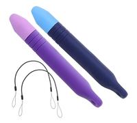 Penna Touch in Silicone per Schermo, Set da 4 Pezzi | Uso su Dispositivo Tattile, per Tavoletta Didattica, Pratica da Portare Sempre Te