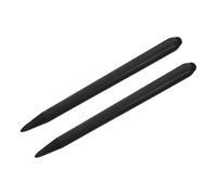 Penna Touch per Schermo a Doppia Punta ABS 2 Pezzi Nero | Macchina Didattica Tutto, Uso in Riunione, Precisione al Tocco, Esperienza Confortevole