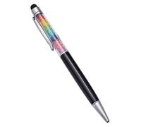 Penna touch screen in metallo a doppio scopo penna per studenti ufficio regalo scrittura a mano touch screen capacitivo penna a sfera di cristallo durevole