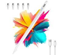 Penna Touch Universale per Tablet Compatibile con Xiaomi Samsung iPad iPhone Huawei Android Alta Precisione e Sensibilità di Inclinazione Tablet e Telefoni Precisione con 5 Punte 1,45 mm Spegnimento
