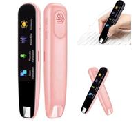 Penna traduttore di scansione, 116 lingue Traduzione Scanning Reading Pen,Dispositivo di scansione OCR,Text to Speech Reader Pen,Traduttore di lingue Smart Pen con traduzione vocale e foto per studio,