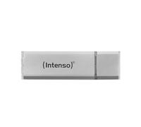Penna USB 2.0 in alluminio, 16 GB, colore argento, ideale per l'archiviazione e il trasferimento di dati su dispositivi compatibili.