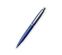Penna VFM dal design moderno ed elegante, con fusto in plastica blu neon/cromato