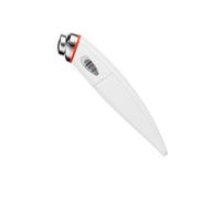 Penna Vibrante per Occhi Contro Occhiaie e Borse, 1,5 V | Strumento Beauty Portatile, Corpo in Plastica Bianca, per Contorno Occhi e Uso in Viaggio