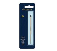 Waterman ricarica per penna a sfera | punta media con inchiostro nero | 1 pezzo