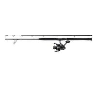 PENNA Wrath Ii Boat Spinning Combo, Canna per Catturare un'Ampia Gamma di Specie d'Acqua Salata, Merluzzo, Pollock, Spigola, Halibut, Nero, 2.13 m, 12-20 Libbre
