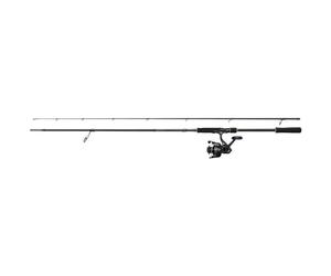 PENNA Wrath Ii Eging Spinning Combo, Canna e Mulinello da Pesca in Mare Specificamente Progettati per Lo Stile di Pesca Egi Inshore, Pesca in Mare, Calamari, Unisex, Nero, 2.44 m