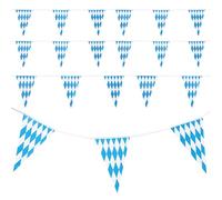 Pennant Flags - Bandiera di stagno | Triangle Flag Bunting | Decorazioni per feste | Decorazione a tema Oktoberfest per porte per le vacanze in casa in classe cortile cortile per picnic.