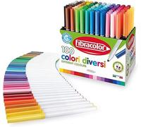 Pennarelli 100 COLORI confezione 100 pennarelli punta conica in 100 colori