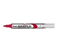 Pennarelli a gesso liquido Pentel Maxiflo MWL-5S Rosso [12 Pezzi]