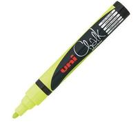 Pennarelli a gesso liquido Uni-Ball PWE-5M Giallo [6 Pezzi]