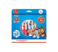 Pennarelli a soffio con stencil PAW PATROL, 10 pz, scatola 20 × 19 cm