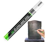 Pennarelli a vernice, resistenti ai raggi UV, impermeabili, per restauro permanente, 3 mm, per lapidi, scritte, iscrizioni commemorative, pittura su pietra, ceramica, vetro, legno, metallo