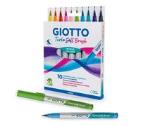 Pennarelli acquerellabili con punta a pe 10 colori assortiti Pastel - F426900