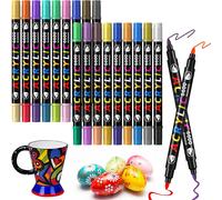 Pennarelli Acrilici Doppia Punta, Pennarelli Doppia Punta Pen Acrilici Indelebil