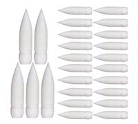 Pennarelli acrilici | Set di 25 punte in nylon per pennarelli a vernice, forniture per pittura artistica per contorni, riempimento, disegno, schizzi