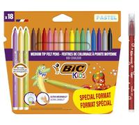 Pennarelli BIC Kids Kid Couleur Pastel, confezione da 18