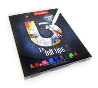 Pennarelli Bruynzeel Super Points Lavabili E Cancanbili Edizione Blu 12 Pezzi