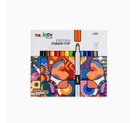 Carioca Plus I Pennarelli Prisma per uso artistico I Design Ergonomico (12 pennarelli)