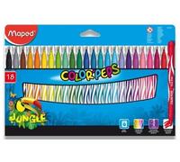 Pennarelli Color'Peps Jungle 18 pz