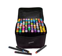 Pennarelli da colorare con due teste, inchiostro vivace e professionale, strumenti portatili per design su tessuto, supporti per calligrafia di alta qualità per artisti , bullet journaling